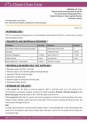 ELISA-Kit-for-Anti-Vinculin-Antibody-(Anti-VCL)-AEB839Hu.pdf