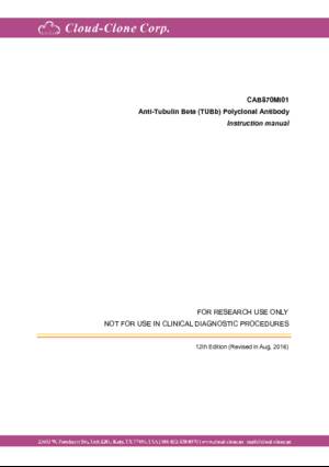 Anti-Tubulin-Beta-(TUBb)-Polyclonal-Antibody-CAB870Mi01.pdf