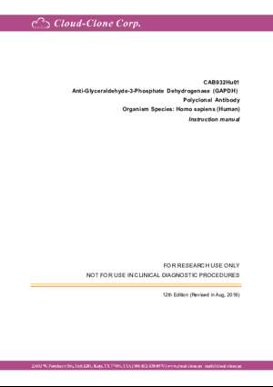 Anti-Glyceraldehyde-3-Phosphate-Dehydrogenase-(GAPDH)-Polyclonal-Antibody-CAB932Hu01.pdf