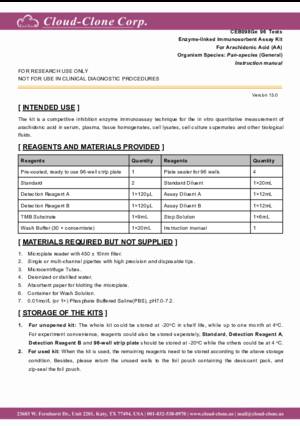 ELISA-Kit-for-Arachidonic-Acid-(AA)-CEB098Ge.pdf
