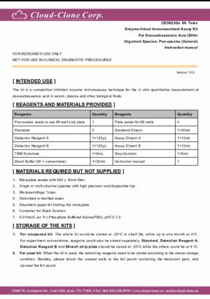 ELISA-Kit-for-Docosahexaenoic-Acid-(DHA)-CEO623Ge.pdf