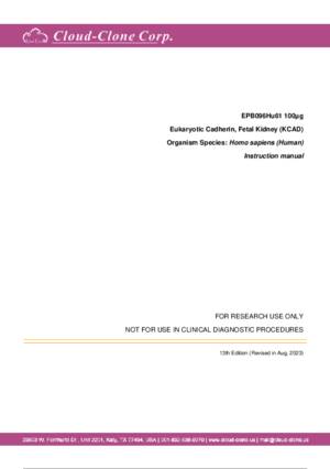 Eukaryotic-Cadherin--Fetal-Kidney-(KCAD)-EPB096Hu61.pdf
