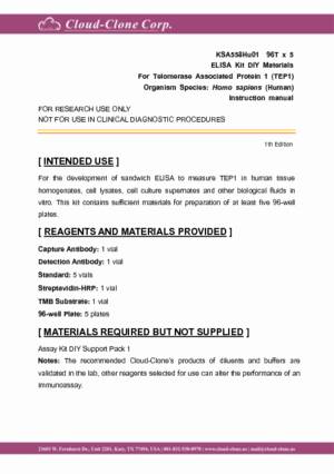ELISA-Kit-DIY-Materials-for-Telomerase-Associated-Protein-1-(TEP1)-KSA558Hu01.pdf