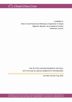 Biotin-Linked-Polyclonal-Antibody-to-Angiotensin-II-(AngII)-LAA005Hu71.pdf