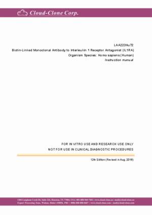 Biotin-Linked-Monoclonal-Antibody-to-Interleukin-1-Receptor-Antagonist-(IL1RA)-LAA223Hu72.pdf