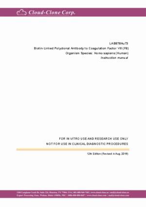 Biotin-Linked-Polyclonal-Antibody-to-Coagulation-Factor-VIII-(F8)-LAB878Hu73.pdf