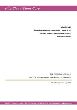 Monoclonal-Antibody-to-Interleukin-1-Alpha-(IL1a)-MAA071Hu21.pdf