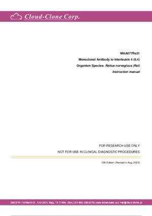 Monoclonal-Antibody-to-Interleukin-4-(IL4)-MAA077Ra21.pdf