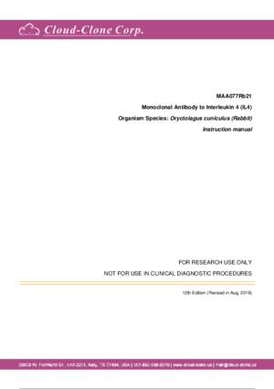 Monoclonal-Antibody-to-Interleukin-4-(IL4)-MAA077Rb21.pdf