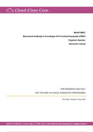 Monoclonal-Antibody-to-Procollagen-III-N-Terminal-Propeptide-(PIIINP)-MAA573Mi27.pdf