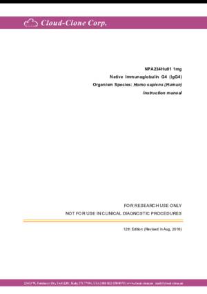Native-Immunoglobulin-G4-(IgG4)-NPA234Hu01.pdf