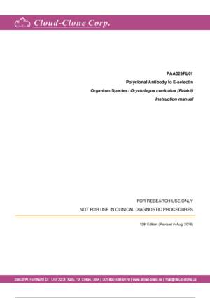 Polyclonal-Antibody-to-E-selectin-PAA029Rb01.pdf