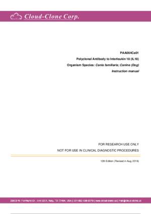 Polyclonal-Antibody-to-Interleukin-18-(IL18)-PAA064Ca01.pdf