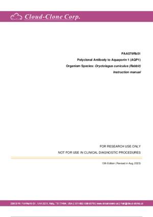 Polyclonal-Antibody-to-Aquaporin-1-(AQP1)-PAA579Rb51.pdf