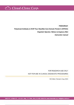 Polyclonal-Antibody-to-WAP-Four-Disulfide-Core-Domain-Protein-5-(WFDC5)-PAE552Ra01.pdf