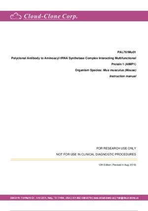 Polyclonal-Antibody-to-Aminoacyl-tRNA-Synthetase-Complex-Interacting-Multifunctional-Protein-1-(AIMP1)-PAL761Mu01.pdf