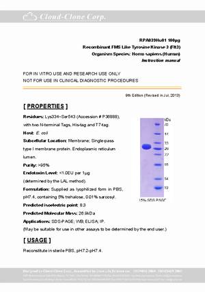 Recombinant-FMS-Like-Tyrosine-Kinase-3--Flt3--RPA039Hu01.pdf