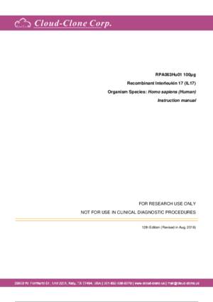 Recombinant-Interleukin-17-(IL17)-RPA063Hu01.pdf