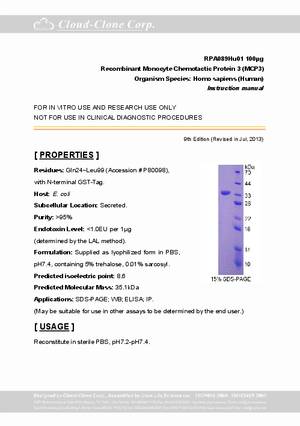Recombinant-Monocyte-Chemotactic-Protein-3--MCP3--RPA089Hu01.pdf
