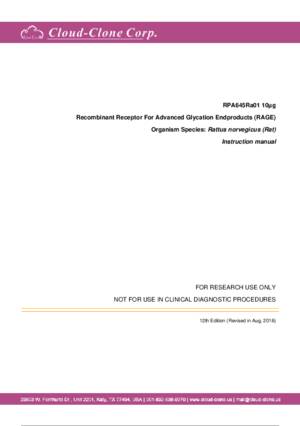 Recombinant-Receptor-For-Advanced-Glycation-Endproducts-(RAGE)-RPA645Ra01.pdf