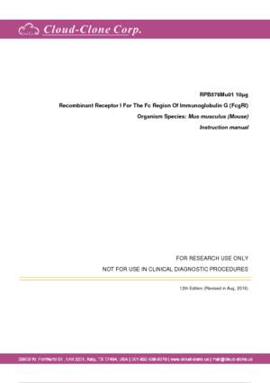 Recombinant-Receptor-I-For-The-Fc-Region-Of-Immunoglobulin-G-(FcgRI)-RPB578Mu01.pdf