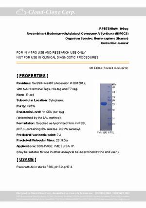 Recombinant-Hydroxymethylglutaryl-Coenzyme-A-Synthase--HMGCS--RPB759Hu01.pdf