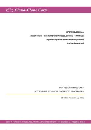 Recombinant-Transmembrane-Protease--Serine-2-(TMPRSS2)-RPC795Hu02.pdf