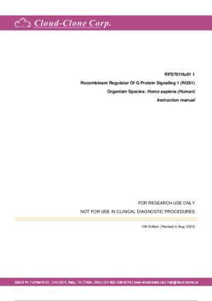 Recombinant-Regulator-Of-G-Protein-Signaling-1-(RGS1)-RPD701Hu01.pdf