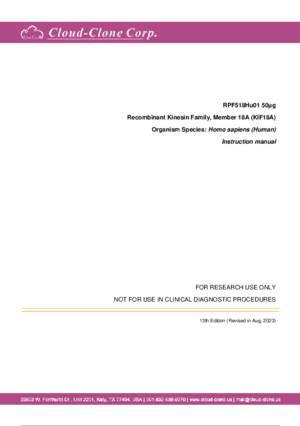 Recombinant-Kinesin-Family--Member-18A-(KIF18A)-RPF518Hu01.pdf