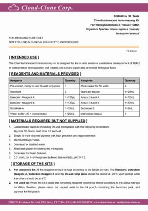 CLIA-Kit-for-Transglutaminase-2--Tissue-(TGM2)-SCB830Hu.pdf