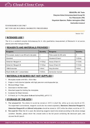 ELISA-Kit-for-Fibronectin-(FN)-SEA037Ra.pdf