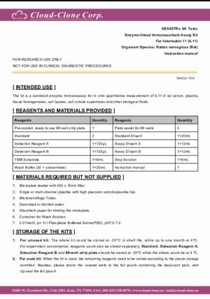 ELISA-Kit-for-Interleukin-11-(IL11)-SEA057Ra.pdf
