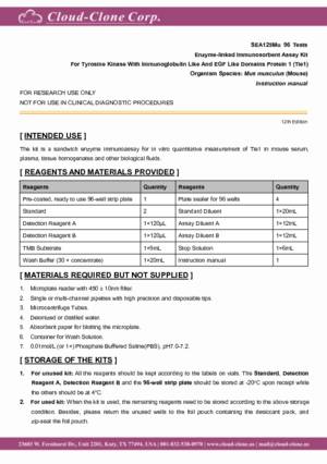 ELISA-Kit-for-Tyrosine-Kinase-With-Immunoglobulin-Like-And-EGF-Like-Domains-Protein-1-(Tie1)-SEA125Mu.pdf