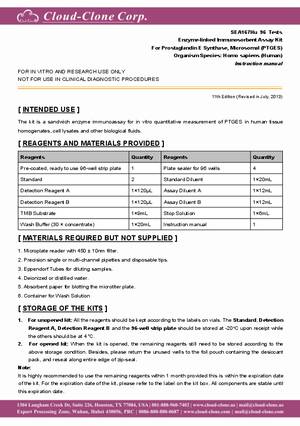 ELISA-Kit-for-Prostaglandin-E-Synthase--Microsomal--PTGES--E90167Hu.pdf