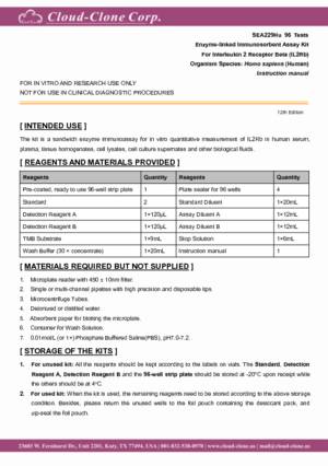 ELISA-Kit-for-Interleukin-2-Receptor-Beta-(IL2Rb)-SEA229Hu.pdf