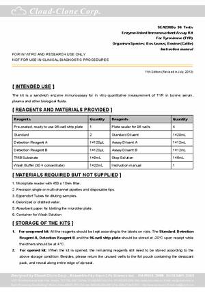 ELISA-Kit-for-Tyrosinase--TYR--E90238Bo.pdf