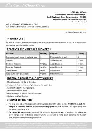 ELISA-Kit-for-X-Ray-Repair-Cross-Complementing-6-(XRCC6)-E90316Mu.pdf