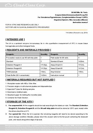 ELISA-Kit-for-Xeroderma-Pigmentosum--Complementation-Group-C--XPC--E90473Mu.pdf