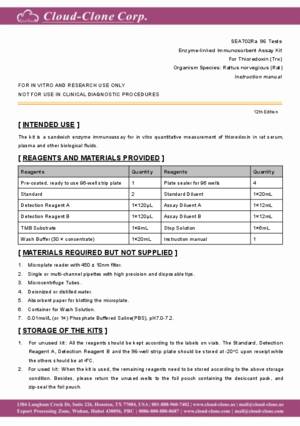 ELISA-Kit-for-Thioredoxin-(Trx)-SEA702Ra.pdf
