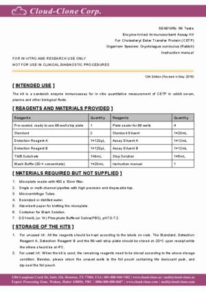 ELISA-Kit-for-Cholesteryl-Ester-Transfer-Protein-(CETP)-SEA814Rb.pdf