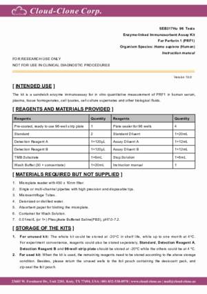 ELISA-Kit-for-Perforin-1-(PRF1)-SEB317Hu.pdf