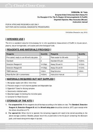 ELISA-Kit-for-Receptor-II-For-The-Fc-Region-Of-Immunoglobulin-E-(FceRII)-E91582Mu.pdf