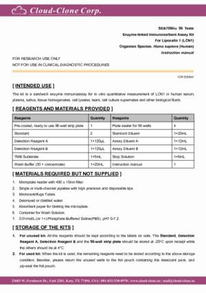 ELISA-Kit-for-Lipocalin-1-(LCN1)-SEB706Hu.pdf