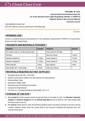 ELISA-Kit-for-Tumor-Necrosis-Factor-Ligand-Superfamily--Member-13-(TNFSF13)-SEB750Mu.pdf