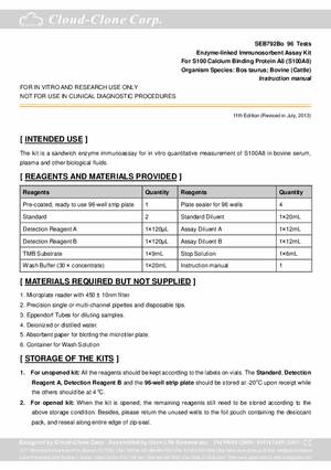 ELISA-Kit-for-S100-Calcium-Binding-Protein-A8-(S100A8)-E91792Bo.pdf
