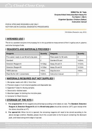 ELISA-Kit-for-Netrin-1--Ntn1--E91827Ga.pdf