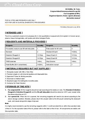 ELISA-Kit-for-Envoplakin-(EVPL)-E92549Hu.pdf