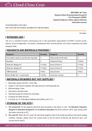 ELISA-Kit-for-Prosaposin-(PSAP)-SEC756Hu.pdf