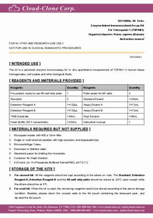 ELISA-Kit-for-Tetraspanin-1-(TSPAN1)-SEF449Hu.pdf