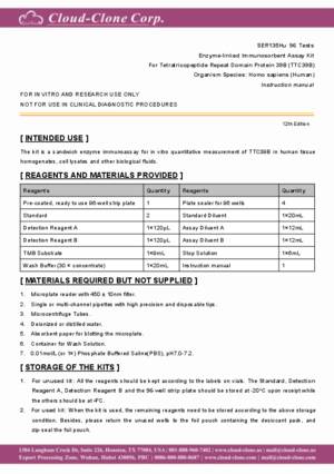 ELISA-Kit-for-Tetratricopeptide-Repeat-Domain-Protein-39B-(TTC39B)-SER135Hu.pdf